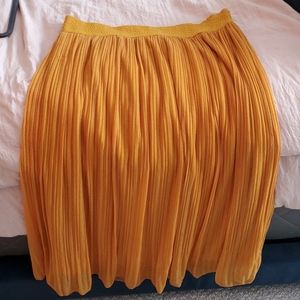 Marigold midi skirt stretchy